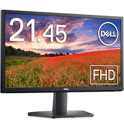 Dell Bildskärm, SE222H, 21,5 tum, LED LCD, VA, 8ms, 60 Hz, 250 cd/m², VGA, 3 års DELL ersättningstjänst, platina silver