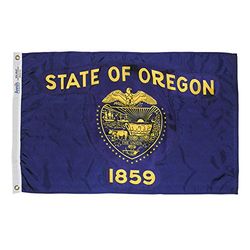 Annin Oregon State Drapeau, Multi-Color, 4 by 6 Foot
