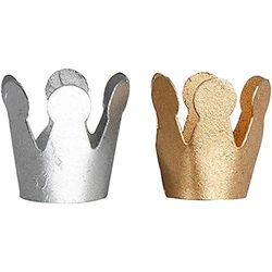 Crowns, D: 15 mm, 40 asstd