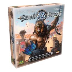 Ares Games, Sword & Sorcery - Myths from the Arena, Campaign Expansion, Expert Game, Dungeon Crawler, 1-5 Players, Ages 13+, 30-150 Minutes, German