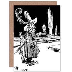 Wee Blue Coo UNCLE LUBIN HEATH ROBINSON NEW ART GREETINGS GIFT CARD