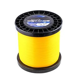 Ultima E5286 Distance Long Range Casting and Sea Fishing Line - Fire Orange, 0.45 mm - 25.0 lb