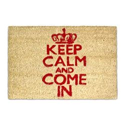 Relaxdays 10017713 Zerbino da Ingresso, Marrone, 50 x 65 cm