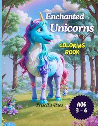 Enchanted Unicorns: Coloring Book