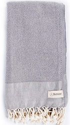 Bersuse 100% Cotton - Ventura Turkish Hand Towel - Anthracite