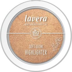 Lavvera Soft Glow Highlighter - Glow 01- oro - Bio Mandelöl& Vitamina E - Vegano - schimmernd - samtige Textur (1 x 5,5 g)