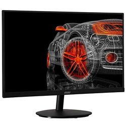 MSI PRO MP242 23.8'' Monitor, Fixed, FHD (1920 x 1080), 75Hz, IPS, 5ms, HDMI, VGA, Built-in Speakers, Anti-Glare, Anti-Flicker, Less Blue light, TÜV Certified, VESA, Kensington