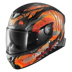 SHARK SKWAL 2 IKER LECUONA Mat Black Orange Silver XS