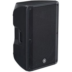 Yamaha DBR15 - Altavoz autoamplificado con sonido cristalino y graves potentes, fácil de transportar y un Woofer de 15", en negro
