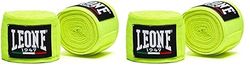 LEONE 1947, des Pansements, Adulte Unisexe, Jaune, 3.5 M, AB705 (Lot de 2)