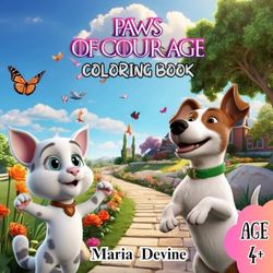 PAWS OF COURAGE COLORING BOOK