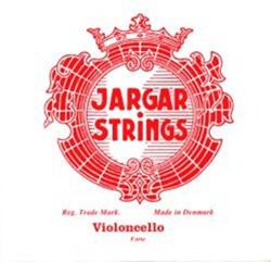 Cuerda Voloncelo – Jargar (Roja) (Cromo) 3 Fuerte Cello 4/4 (G) Sol (Una Unidad)