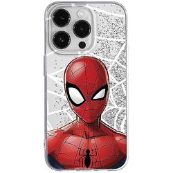 ERT GROUP Coque de téléphone Portable pour Apple Iphone 14 Pro Max Original et sous Licence Officielle Marvel Motif Spider Man 012, avec Effet de débordement de Paillettes