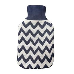 Mimo warmwaterkruik 1,7 l met blauwe voering afmetingen: 20 x 32 x 4 cm flexibel, huidvriendelijk en perfect voor warm houden en welzijn, ideaal om te ontspannen.