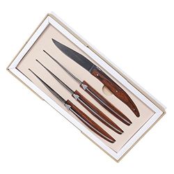 Laguiole 4 Steakmesser-set stentvätt