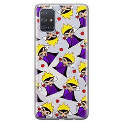 ERT GROUP mobiltelefonfodral för Samsung A71 5G originalt och officiellt licensierat Disney mönster The Evil Queen 003 optimalt anpassad till formen på mobiltelefonen, gedeeltelijk transparant