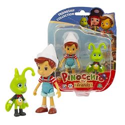 Giochi Preziosi Pinocchio and Friends Lot de 2 Figurines d'action de Cricket parlantes