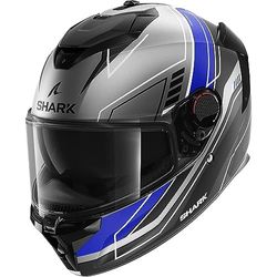 SHARK, Casque Moto intégral Spartan GT Pro TORYAN Gris / Bleu ABK, XL