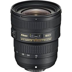 Nikon Obiettivo Nikkor AF-S 18-35 mm f/3.5-4.5G ED, Nero [Versione EU]