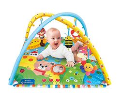 Clementoni - Tapijt, bogen en projector-Baby Projector Activity Gym, 17705, meerkleurig