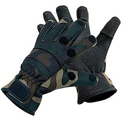 Behr pour Hommes Pêche Neo Powerrip Camou, Bleu et Rouge, L