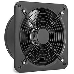 Mophorn Extractor de Aire 300mm 150W Extractor de Baño de Metal Completo, 2,800RPM Extracción de Aire, Volumen de Aire 2,850 m³ / h, Ventilador de Escape Alta Calidad Ruido 68dBA para Cocina y Baño