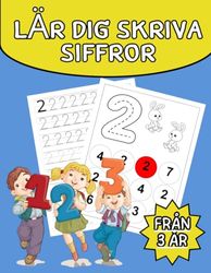 Lär dig skriva siffror från 3 år: Spåra siffror för förskolebarn: Utforska linjer och siffror med en penna: Spåra linjer och siffror...