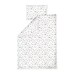 Julius Zöllner Jersey - Ropa de Cama Infantil de 100 x 135 + 40 x 60 cm, Juego de 2 Piezas de Funda nórdica y Funda de Almohada, 100% algodón, con Cremallera, Standard 100 by Oeko-Tex, Little Fox