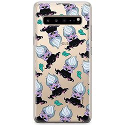 ERT GROUP mobiltelefonfodral för Samsung S10 5G originalt och officiellt licensierat Disney mönster Ursula 005 optimalt anpassad till formen på mobiltelefonen, gedeeltelijk transparant