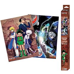 ABYSTYLE - HUNTER X HUNTER - Set 2 Chibi Posters - Groupes (52x38cm)