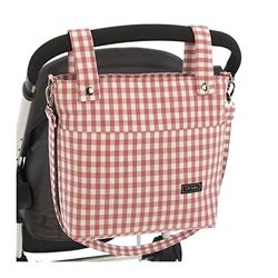 Rosy Fountain Walking Chair Talega - Walking Chair Bag - Enkel rengöring 0-rosa pulveriserad