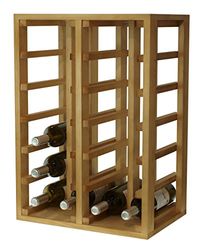 Expovinalia Botellero para 24 Botellas, Madera, Roble, 46x32x66 cm