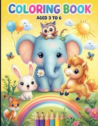 A Fun Coloring Book for Kids Ages 3-6