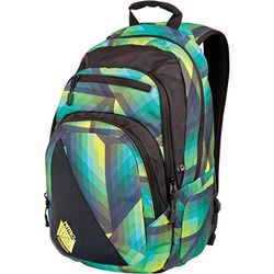 Nitro Rucksack Stash Mochila, adulto unissexo, dourado preto, 29L, Geo verde, Mochila tipo casual