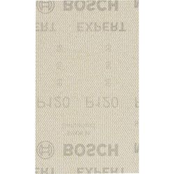 Bosch Professional 10x Mallas de lija Expert M480 (para Madera dura, Pintura sobre madera, 80x133 mm, grano 100, accesorios Lijadora orbital)