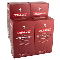 Catunambú molido descafeinado 4x400g