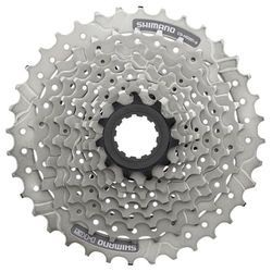 Shimano CS-HG201 Acera, Ruota Libera 9V Unisex Adulto, Argento, 11-32D