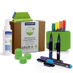 magnetoplan Essentials - Lavagna bianca, colore: Verde