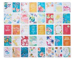 UK Greetings | Multipack of 40 All Occasion Cards | For All Occasions | Thank you, Birthday, Congratulations | Kathy Davis Design | with Keepsake Box & Envelopes | 11 x 15cm