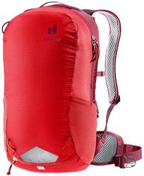 Deuter Race 16 Fietsrugzak, uniseks, voor volwassenen, Kersen Masala, 16 L, Minimalistisch