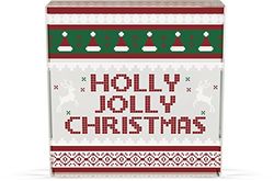 Angel Star Holly Jolly Christmas Glass Decor Plaque, 3", 11326