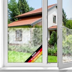 d-c-fix vinilo adhesivo para cristales ventanas Tara autoadhesivo opaco translúcido privacidad decorativo para mampara de ducha baño lámina pegatina 67,5 cm x 2 m