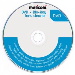 MELICONI DVD Blu-ray Lensreiniger Disc + 5.1 Audio System Check voor DVD-speler spelconsoles PC DVD