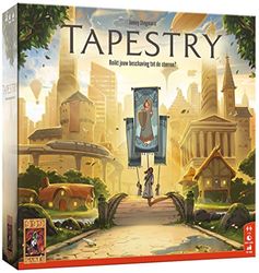 999 Games - Tapestry Bordspel - vanaf 12 jaar - Een van de beste spellen van 2019 - Jamey Stegmaier - Tile placement, voor 1 tot 5 spelers - 999-TAP01