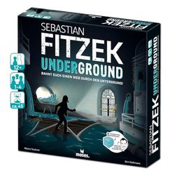 moses. Sebastian Fitzek Underground, Innovador Juego de Thriller en 3D para Fans del Juego de Escape de Marco Teubner con Diferentes dificultades, a Partir de 12 años