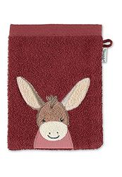 Sterntaler Gant de Toilette Emmily, 1 pièce (1 pièce), Rouge Clair
