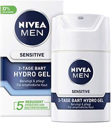 Nivea Men Sensitive 3-Tage Bart Hydro Gel, 50 milliliters