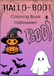 Hallo-Boo!: Coloring Book for Halloween