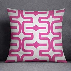 Bonamaison Funda de cojín, Cotton, Multicolor, 45x45