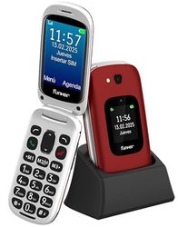 Funker E350 MAX Audio3 Plus 4G, łatwy w użyciu telefon komórkowy z klapką, duże klawisze ekranowe, kompatybilne ze słuchawkami audio Pro, głośny wzmacniacz głośności, zdalna konfiguracja, przycisk SOS